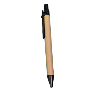 CANETA DE PAPELÃO PRETA