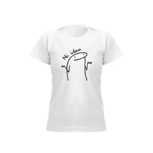 BABY LOOK BRANCA PERSONALIZADA (TAM M)