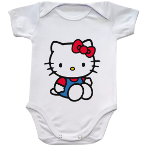 BODY BRANCO INFANTIL PERSONALIZADO (TAMANHO M)