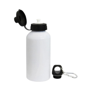 SQUEEZE DE ALUMÍNIO BRANCO 2 BICOS 500ML