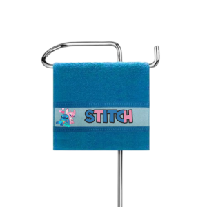 TOALHA LAVABO AZUL ROYAL PERSONALIZADA