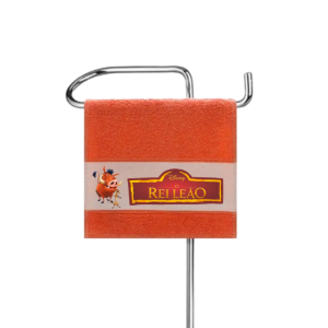 TOALHA LAVABO LARANJA PERSONALIZADA