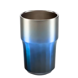 COPO TÉRMICO BEER TUMBLER C/ DEGRADE AZUL 380ML