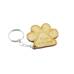 CHAVEIRO MDF CRU C/ GRAVAÇÃO A LASER 5CM